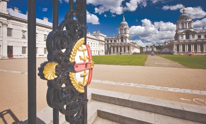 Image 17: London: Naval College + Painted Hall + Uber Boat: One Way Trip