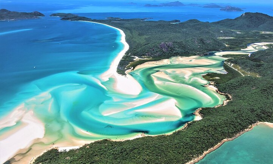 Image 12: Panorama - Reef & Whitehaven Beach Seaplane Tour