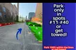 Parking at 1025 W Adams St. - Spots #11 - 40 Only - Second Medium
