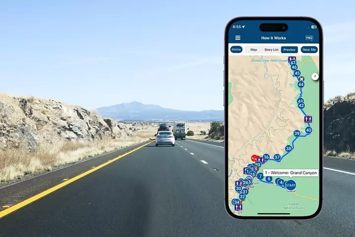 Grand Canyon South & East Rim Self-Driving, Walking & Shuttling Tour
