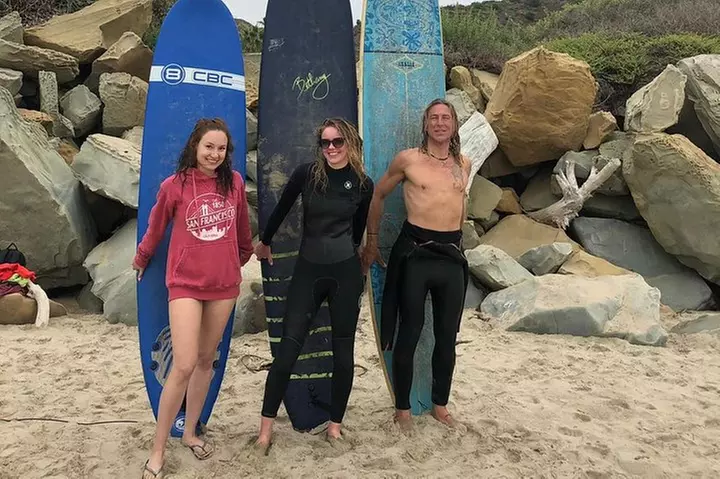 Surf Lessons in Santa Barbara with the Dude