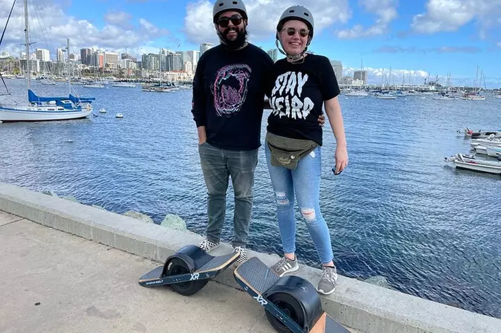 Onewheel Electric Hoverboard Lesson and Bay Ride