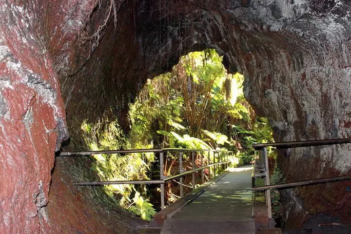 Hilo Shore Excursion: Active Volcano, Lava Tube, Waterfall and Gardens
