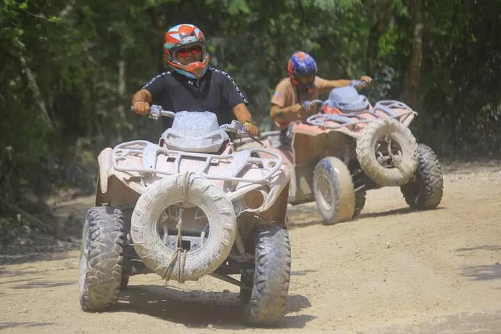 ATV adventure with Zipline And Jump in Cenote (lunch included) - Primary Image