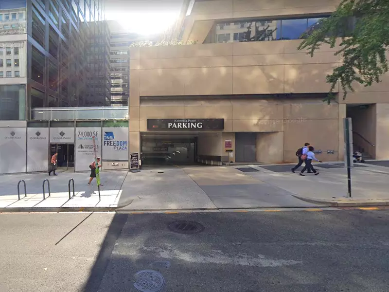 Parking at National Place Garage