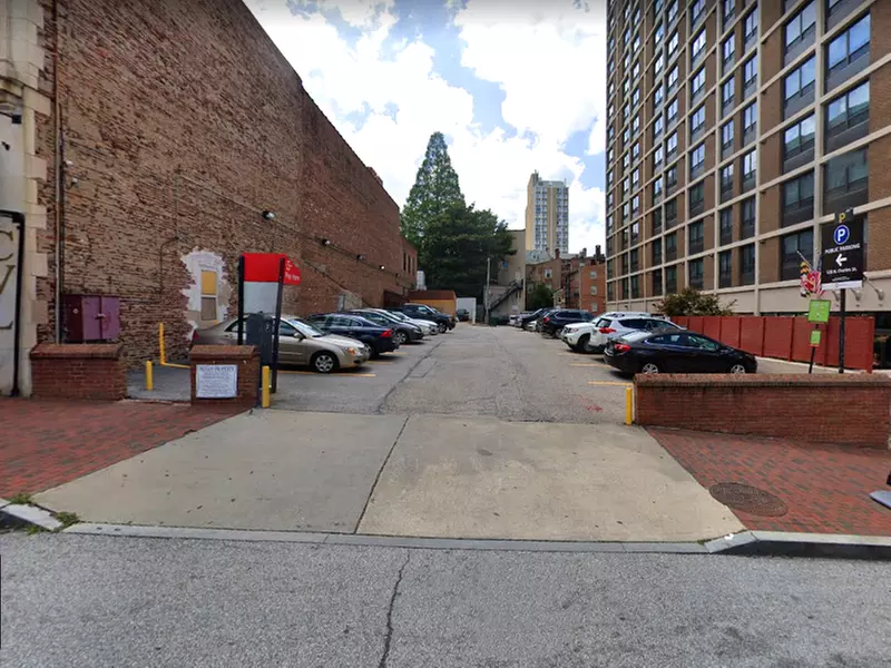 Parking at 520 N. Charles St. Lot