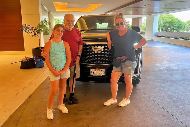 One-Way VIP Transfer: Honolulu Airport, Waikiki, Cruise Port