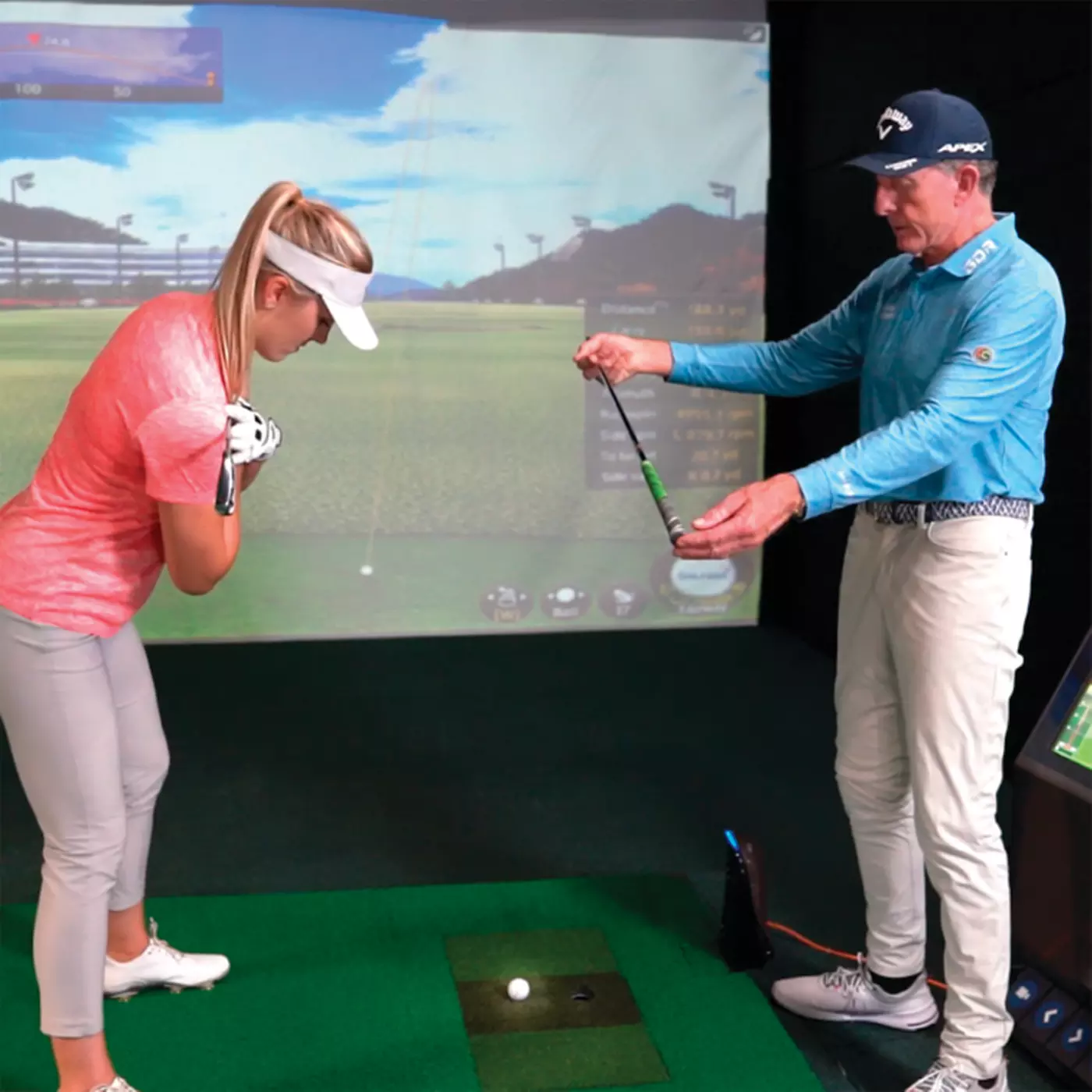 $75 For 5 One-Hour Sessions Of Simulated Golf (Reg. $150) - Second Medium