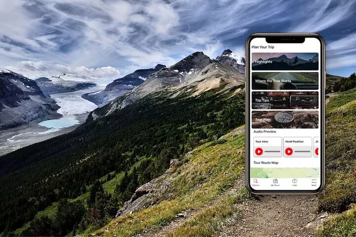 Self-Guided Audio Driving Tour in Icefields Parkway
