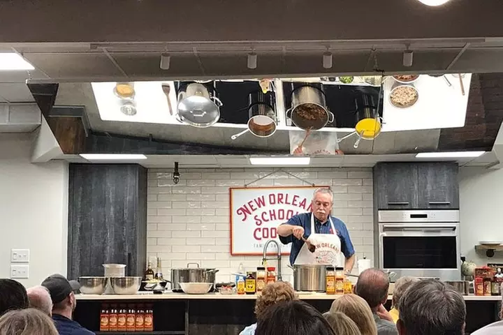 New Orleans Demonstration Cooking Class with Meal