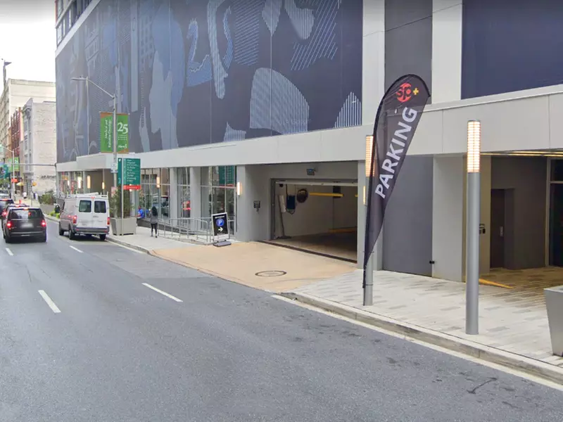 Parking at 225 N. Calvert St. Garage