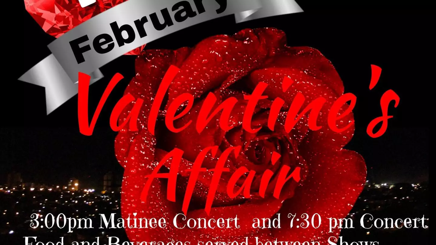 Valentine's Affair - Saturday, Feb 15, 2020 / 3:00pm - Primary Image