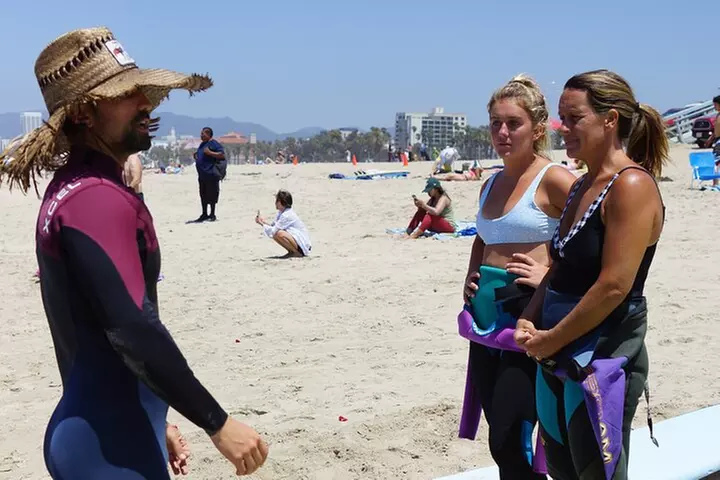 2h of Private Surf Lesson for Beginners in Santa Monica