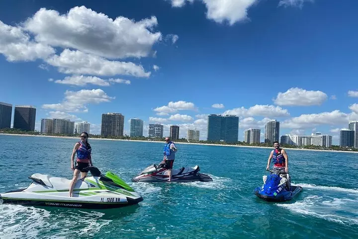 Miami Jet Ski Adventure + Complimentary Boat Ride - Primary Image