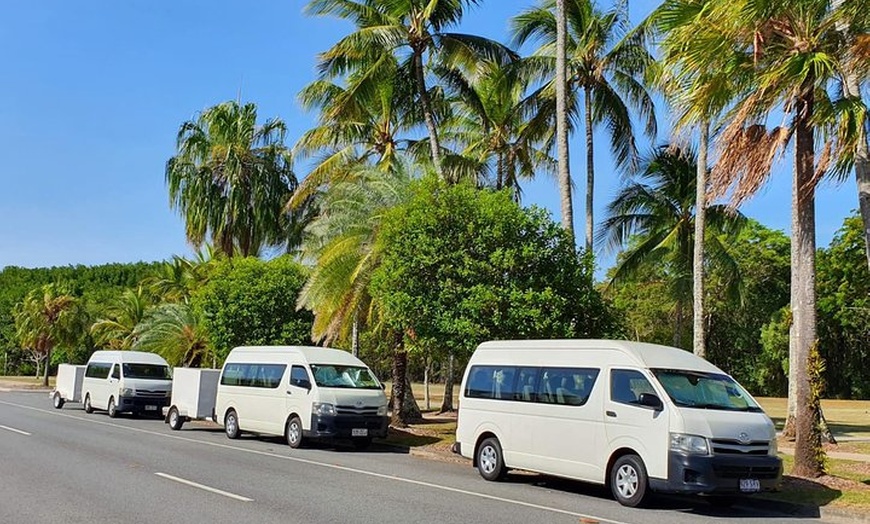 Image 1: Airport Transfer to or from Cairns hotels for up to 13 people