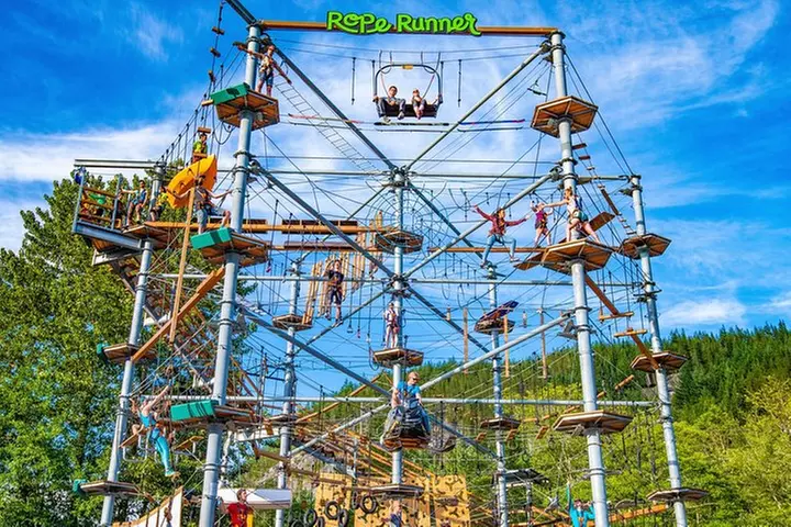 2 Hour Ropes Course Adventure Squamish - Primary Image
