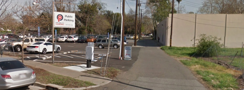 Parking at Dirt Lot
