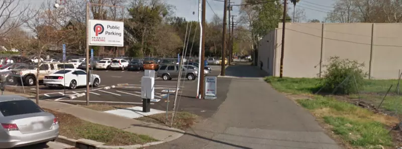 Parking at Dirt Lot