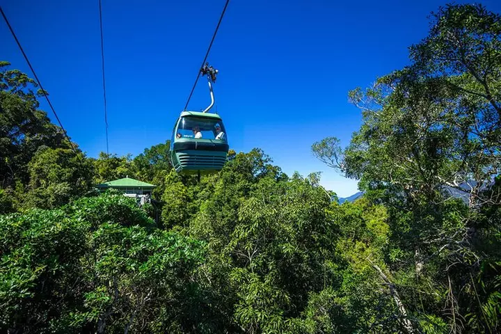 Classic Kuranda by Skyrail and Scenic Railway, Rainforestation & lu...
