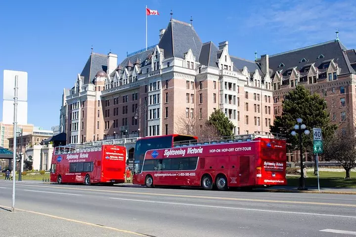 24 Hour Hop-On, Hop-Off Double Decker Victoria City Tour - Primary Image