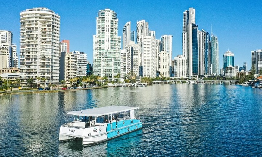 Image 9: Gold Coast Hop On Hop Off Sightseeing Cruise 1 Day Pass