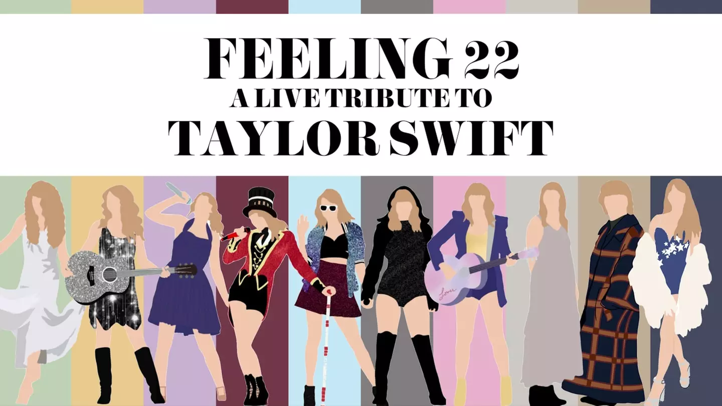 FEELING 22 - A Live Tribute to TAYLOR SWIFT (ALL AGES) - Saturday, Jan 20, 2024 / 3:00pm - Primary Image