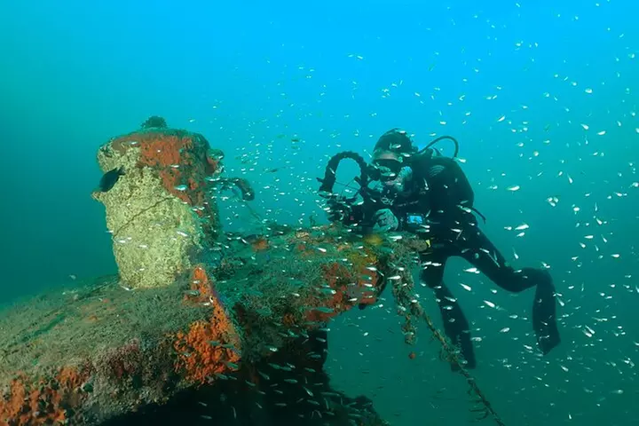 Wreck and Bridge Span Dive for Certified Divers