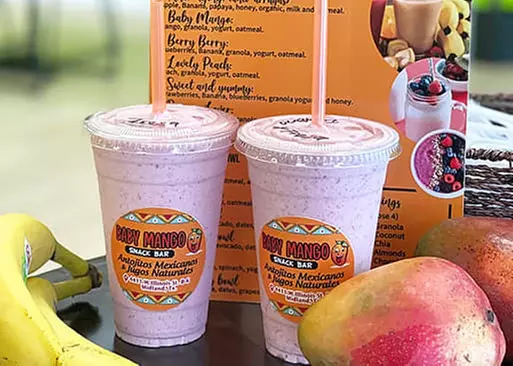 5% Cash Back at Baby Mango Snack Bar