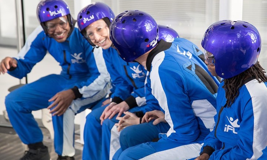 Image 9: Manchester iFLY Indoor Skydiving Experience - 2 Flights & Certificate