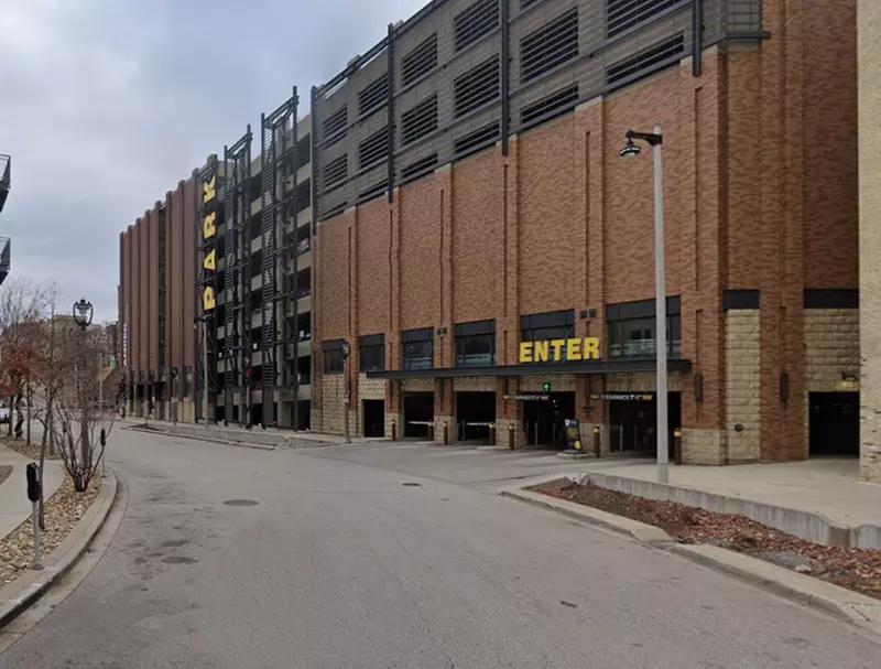 Parking at The Brewery Structure Garage