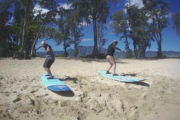 Private Surfing Lessons on the North Shore of Oahu