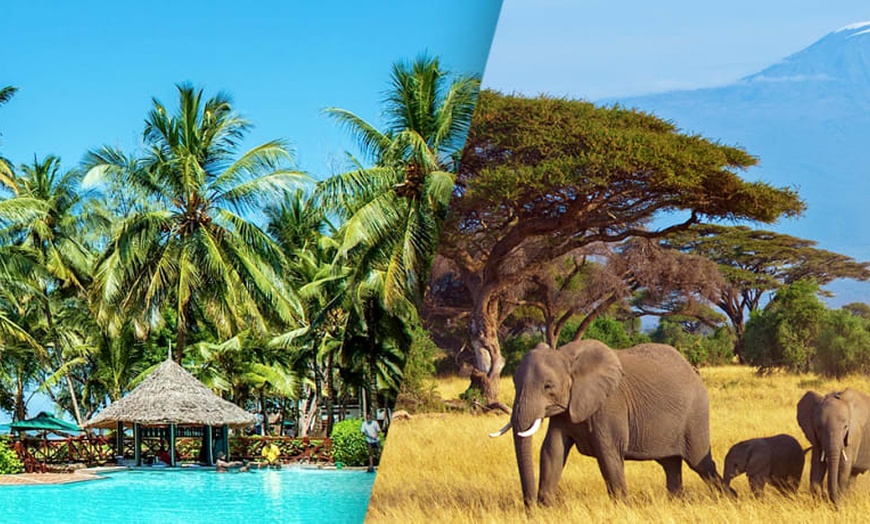 Image 1: ✈ KENYA | Mombasa - Fiver-star Serena Beach Resort & Safari package...