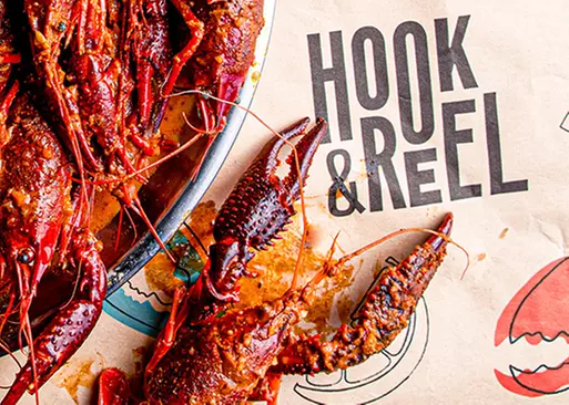 5% Cash Back at Hook & Reel Cajun Seafood and...