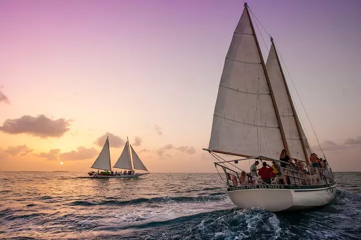 2-Hour Sunset Sailing With Wine In Stock Island
