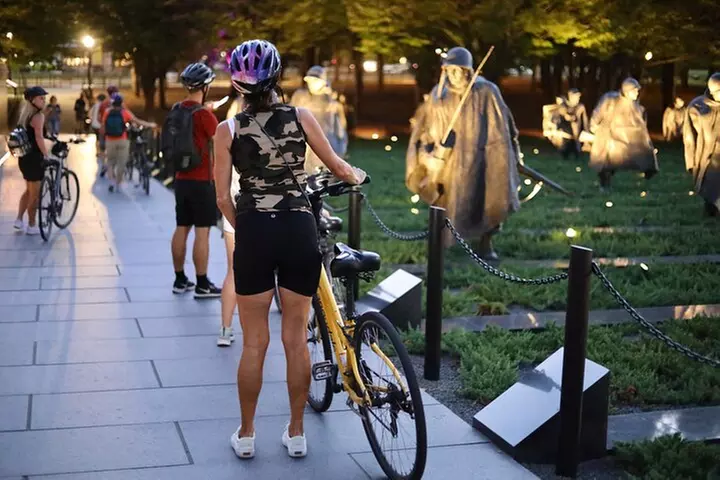 Washington DC Sites at Night Guided Bicycle Tour - Primary Image