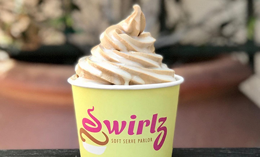 Swirlz Soft Serve Parlor 5 Cash Back Groupon