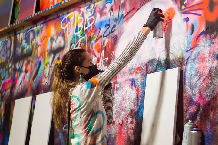 BYOB Spray Paint and Sip Workshop in Atlanta