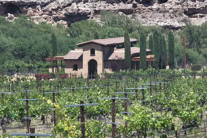 Voted Best in Sedona-Jerome & Vineyards, with Lunch & Tastings