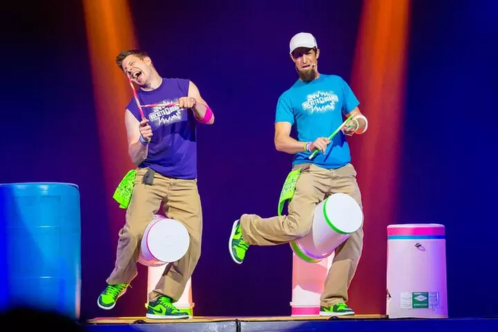 Buckets N Boards Comedy Percussion Show