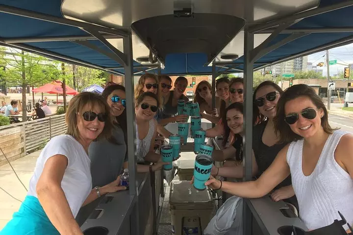 Party Bike Pub Crawl in Deep Ellum and Downtown Dallas