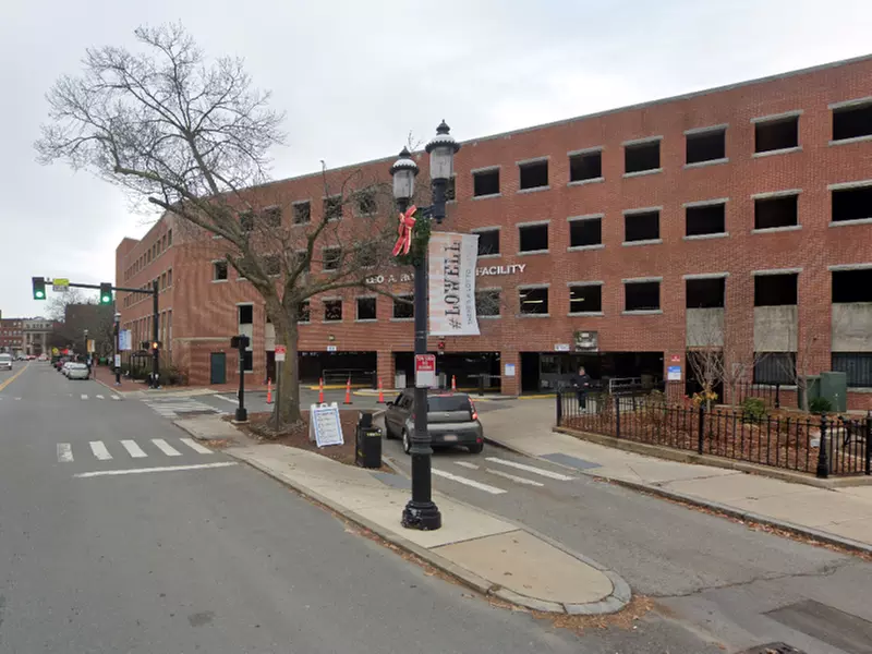 Parking at Leo Roy Garage