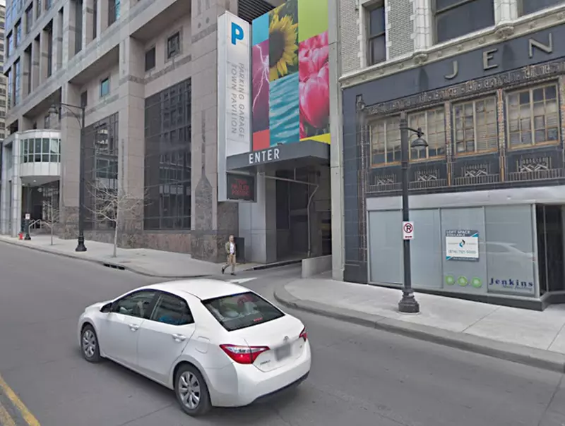 Parking at 1201 Walnut Garage