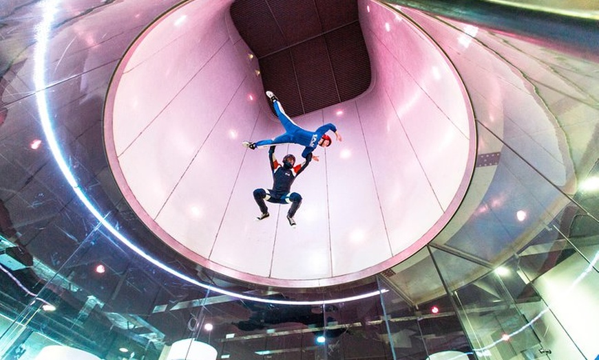 Image 2: Manchester iFLY Indoor Skydiving Experience - 2 Flights & Certificate