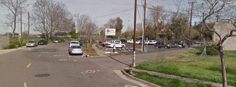 Parking at Dirt Lot