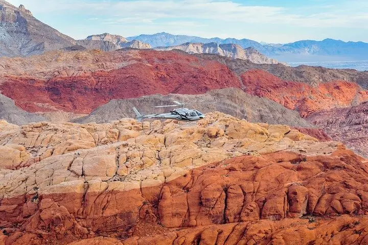 Red Rock Canyon Helicopter Air-Only Tour in Las Vegas