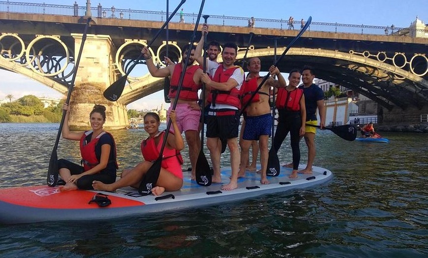 Image 7: Paddle Surf en Sevilla en el Río Guadalquivir