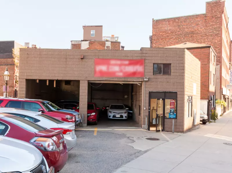 Parking at 181 N. Washington St. Lot