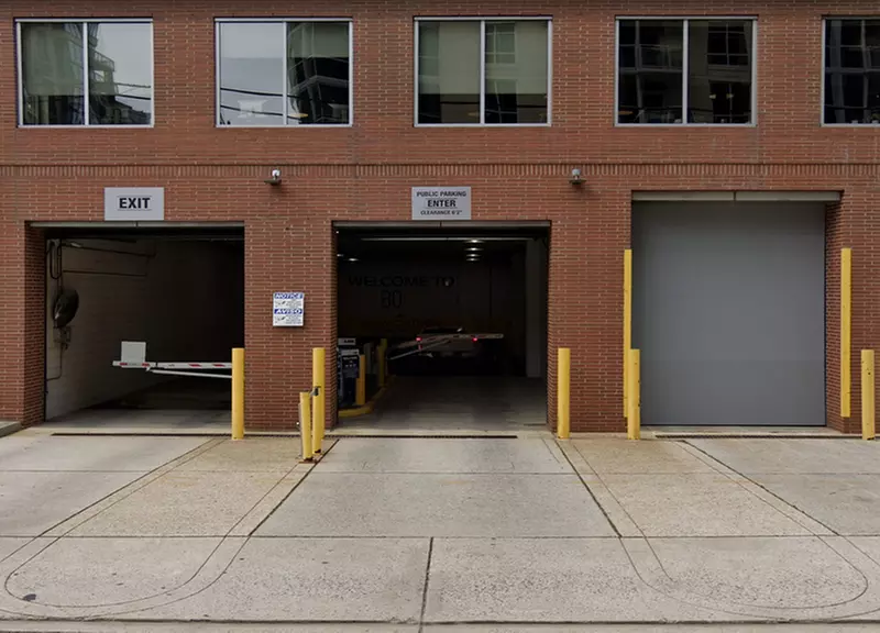 Parking at 80 M St. SE. Garage