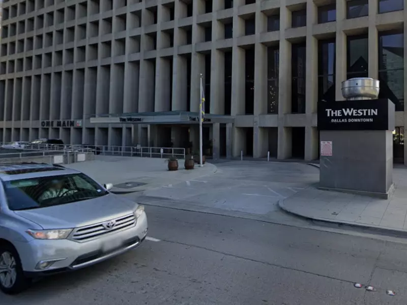 Parking at Westin Dallas Downtown Garage - Valet