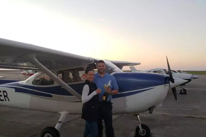 New Orleans VIP Sightseeing Flight with Champagne & Chocolates or W...